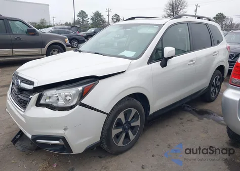 2017 Subaru Forester 2.5I Premium z USA, uszkodzony, nr VIN JF2SJAGC8HH506833